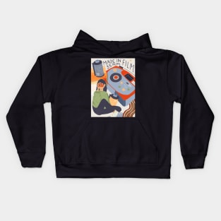 Made in 35mm Film Kids Hoodie